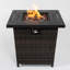 Table foyer au gaz propane 28 po
