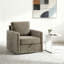Fauteuil pivotant rembourré avec rangement 29,5 po-2122638703