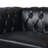 PU Rolled Arm Chesterfield Three Seater Sofa.-167117054-154774375
