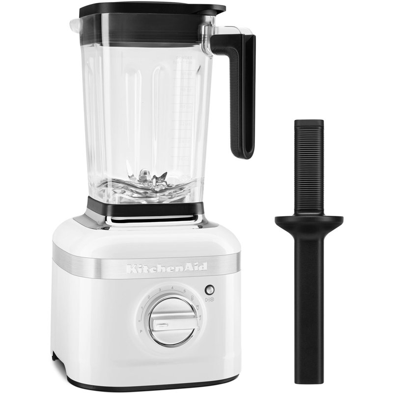 K400 Variable Speed Blender with Tamper, White, White