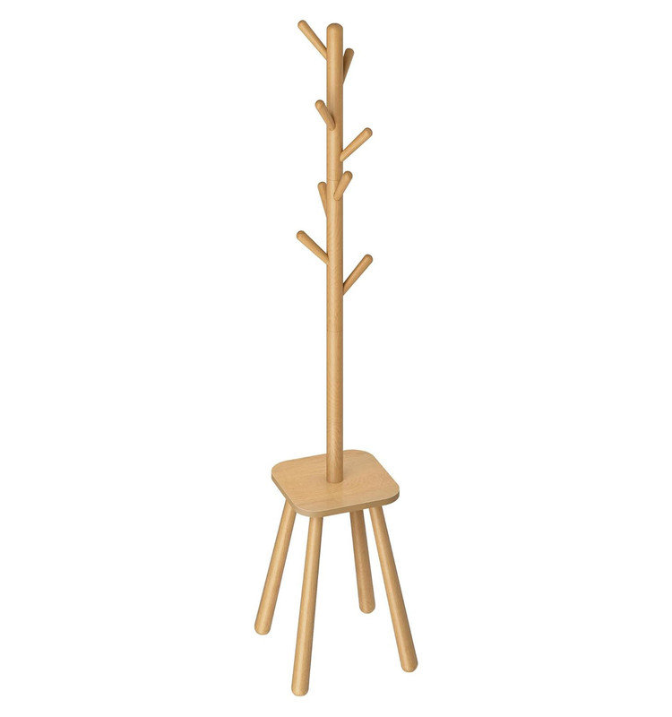 Camare Freestanding 8 - Hook Coat Rack
