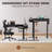 L Shaped Standing Desk With Drawers, Shelf, Adjustable Gaming Table For Home, Office, Gamer-320722746-320722724