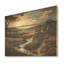 Vineyard Charm Landscape V - Vineyard, panneau mural en bois sur bois de pin naturel-101408547