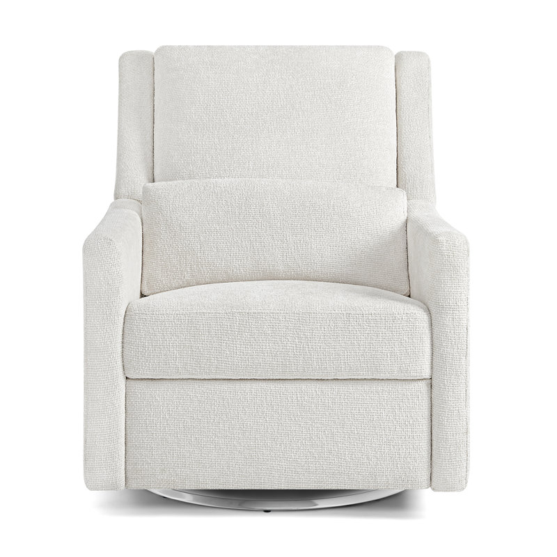 Seoul Power Recliner With USB-C Charging Ports, Nightlight & Lumbar Pillow, Sand, Ivory
