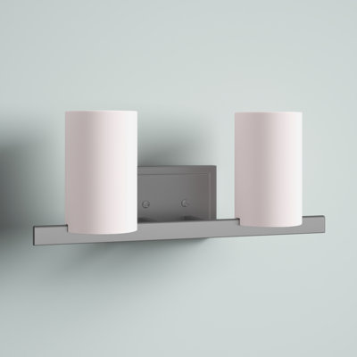 Éclairage pour salle de bain à intensité variable 2 lumières Delvin