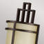 Ruben Steel Flush Mounted Sconce