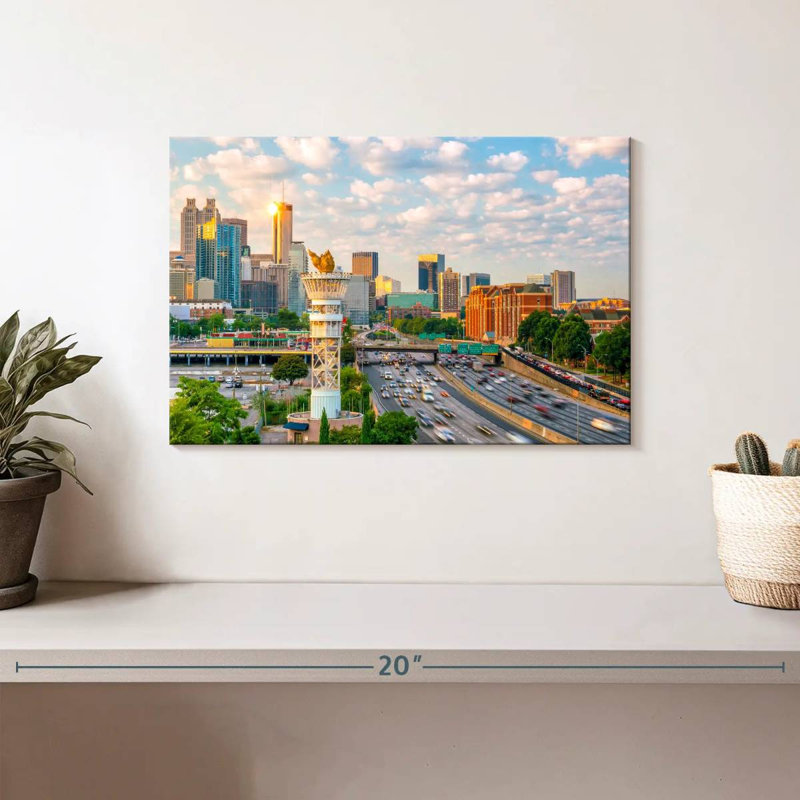 Sebbie Atlanta Rush Hour, 8" H x 12" W