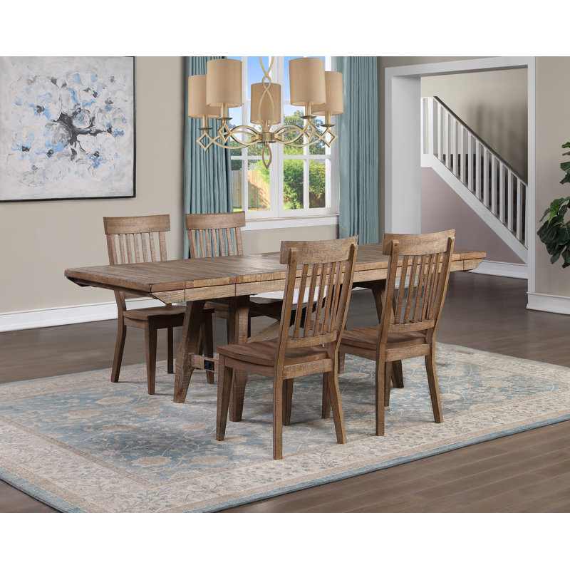 Surbit Beardall Butterfly Leaf Dining Set, 5 Pieces: Table, 4 Chairs