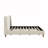 Upholstered Platform Bed With Wingback Headboard-1190642009-1190642004