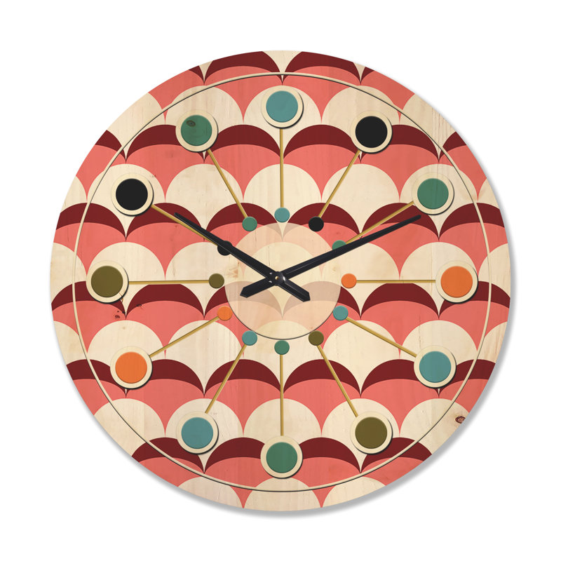 Horloge murale géométrique V, Très grand