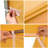  InstaHibit Universal Privacy Sidewall UV30+ Fits 10x10ft Canopy Gazebo 1 Piece Yellow-64714850-64714851