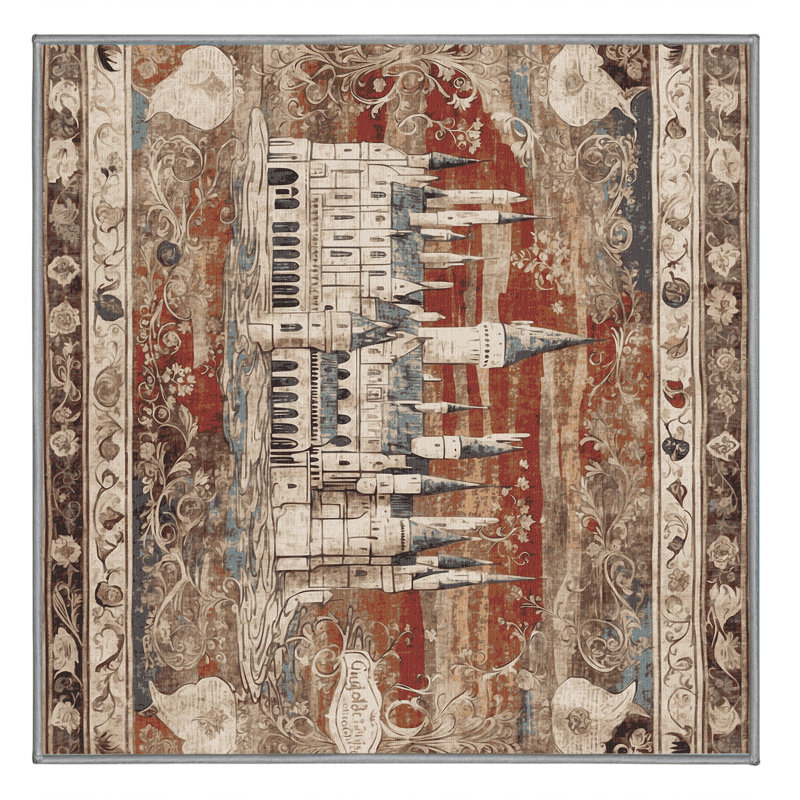 Tapis Skyward Spires, Carré 3 pi