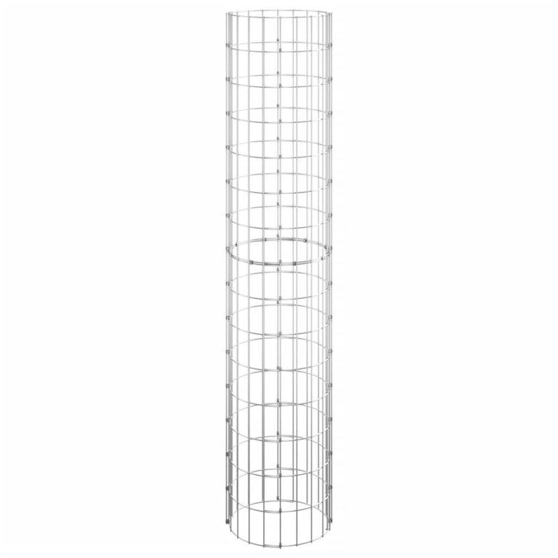 Grand pot de jardin Gabion, H 11,8 po x l 11,8 po x P 59,1 po