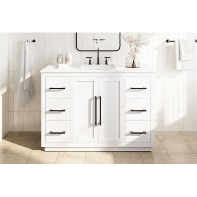 Meuble-lavabo simple 48 po