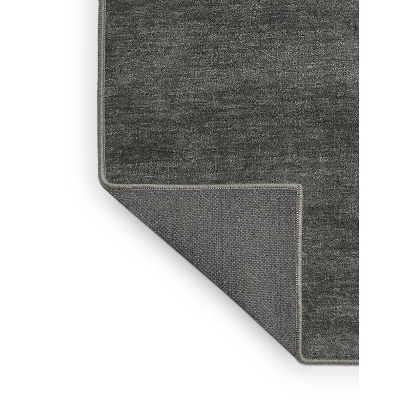 Tapis noir/gris zone contemporaine, Rectangle 2 pi x 3 pi