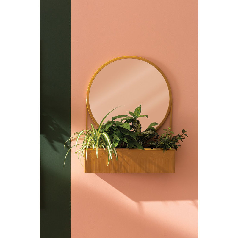 Seletha Handmade Metal Wall Planter
