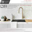 Siena Modern Single Handle Kitchen Faucet-66201701