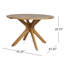 Natalia 4 - Person Acacia Patio Dining Set with Round Table