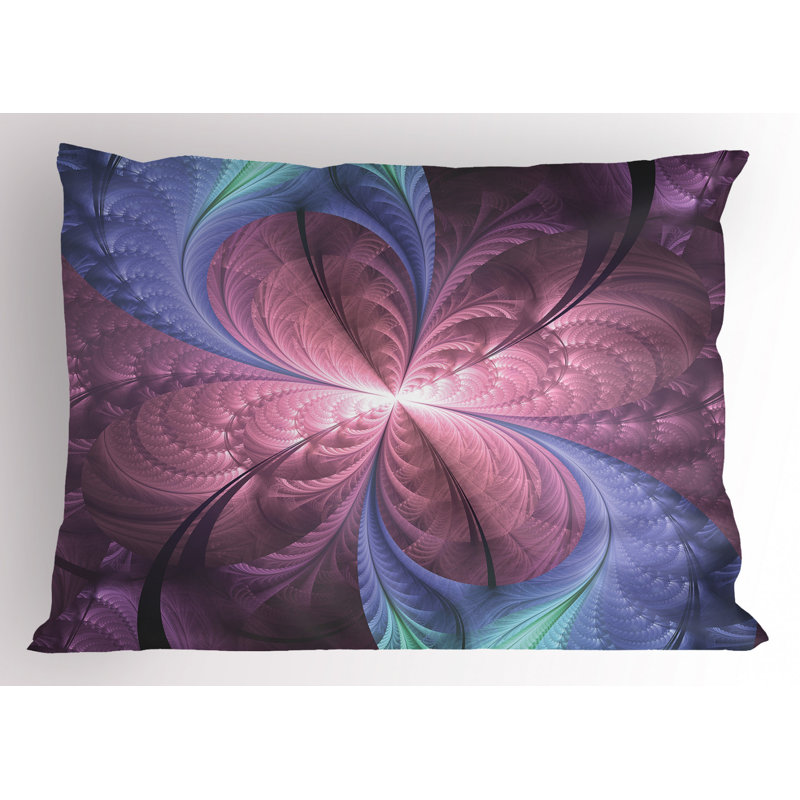 Trippy Polyester Sham Set, Twin