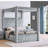 Valesia Upholstered Canopy Bed-64302747-64302726