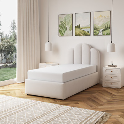 Upholstered Ottoman Storage Bed