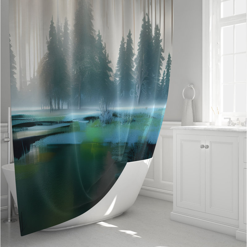 Rideau de douche Almita, H 72 po x l 70 po