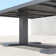 Adjustable Height 55" X 31" Outdoor Dining Table