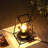 12" H Retro Style Geometric Table Lamp with 6-Hours Timer