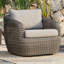 Fauteuil de jardin pivotant Cambelle avec coussins-1436701846-1436701841