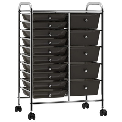 Baghdig 90.5cm H x 36.5cm W Utility Cart with Wheels