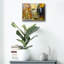 Art mural en verre épique «Portland Neighbour 3» par Erin McGee Ferrell, 16 po x 12 po