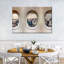 Fenêtres d'avion - impression sur toile tendue-88068351