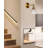 Mekhail 1 - Light Glass Shade Dimmable Classic Armed Wall Sconce-1189202100