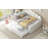 Full Size Upholstery Daybed Frame With Shall Shaped Backrest  And Trundle,White-1815471094
