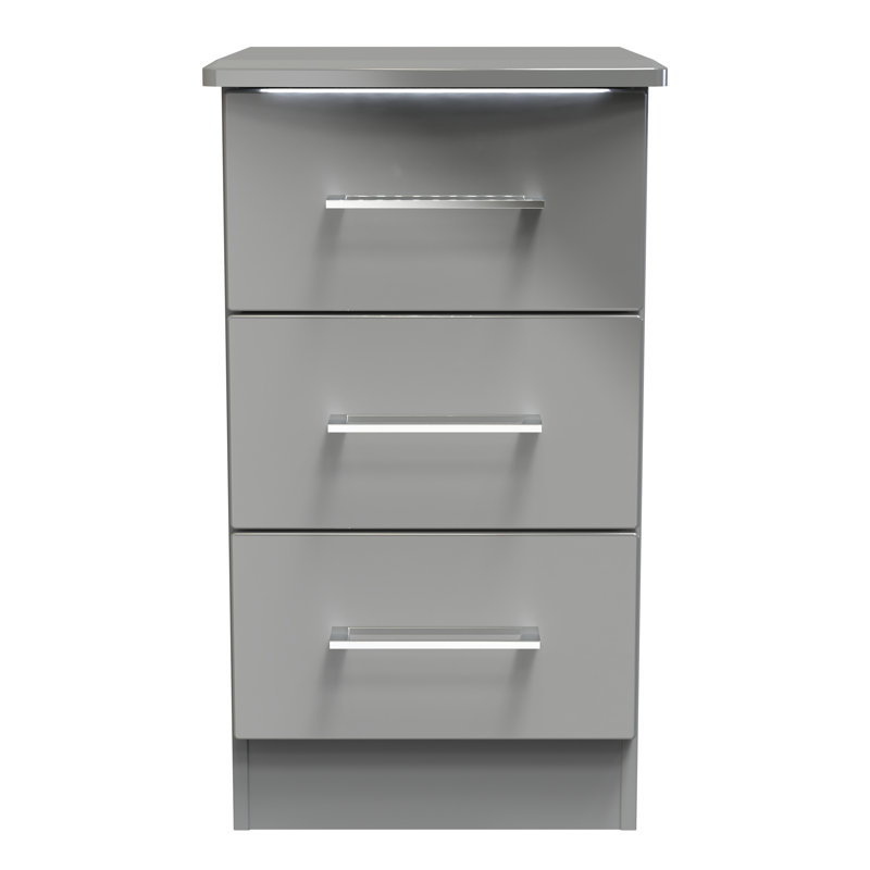 40cm W Manufactured Wood Bedside Table