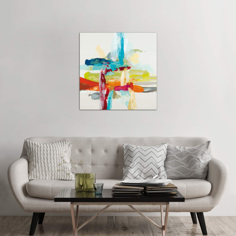 Synergy I by Randy Hibberd - Wrapped Canvas Painting, 45.72 cm H x 45.72 cm W x 3.175 cm D