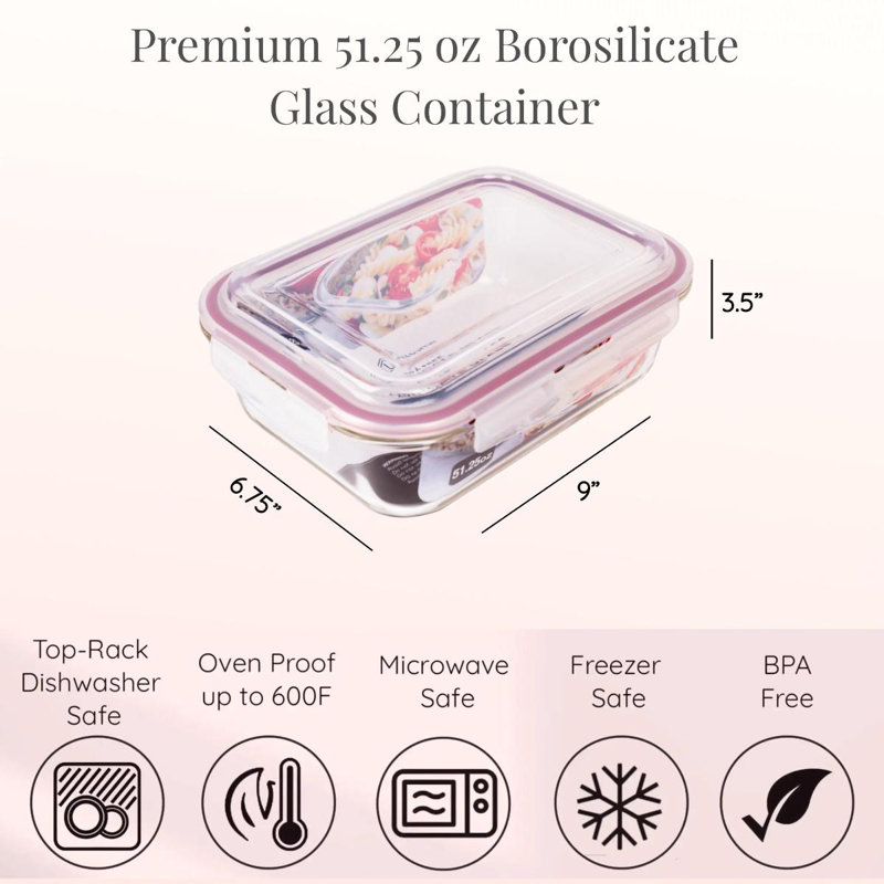 Contenant alimentaire en verre Damjan