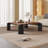 A retro and elegant coffee table