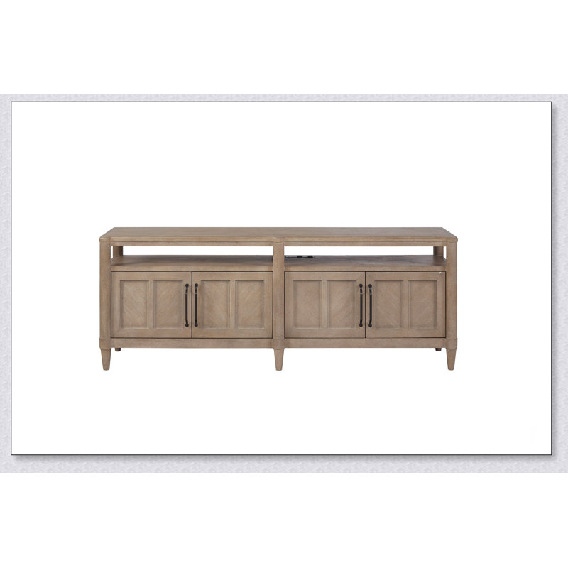 Console de divertissement 72 po au fini sable