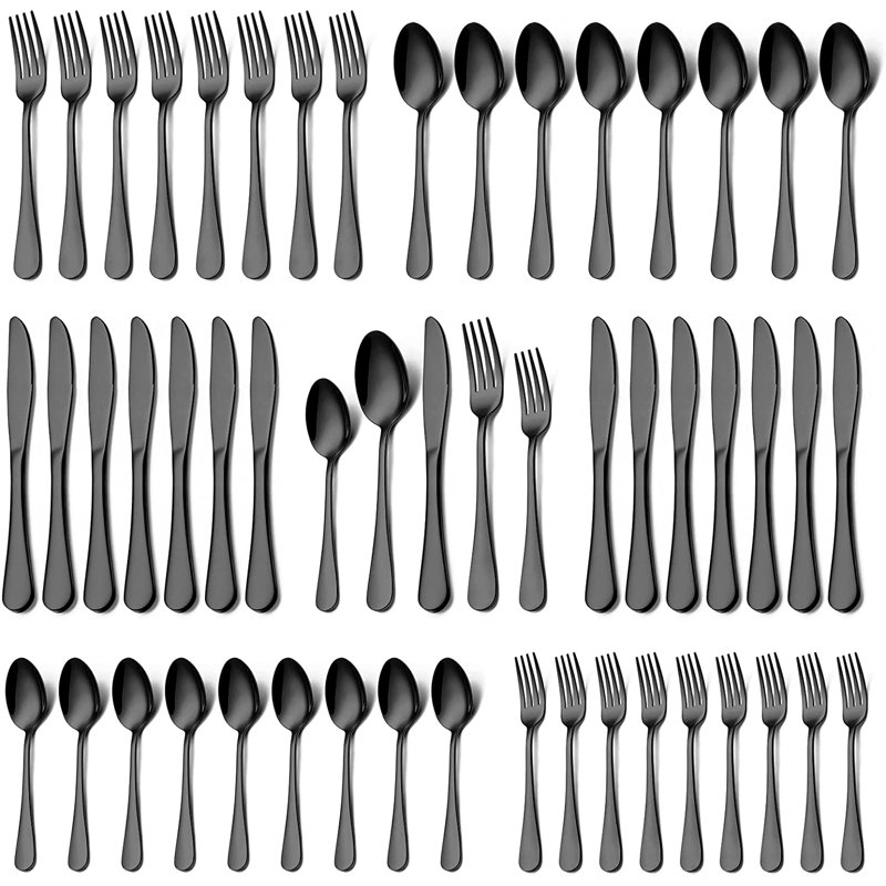 Ensemble de couverts 20 pièces en acier inoxydable, service pour 4