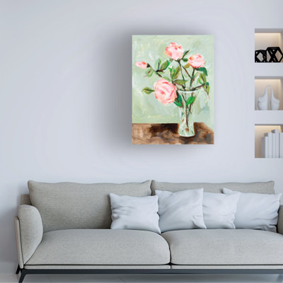Art mural sur toile tendue - Melissa Wang «Tender Still I», décoration murale pour le salon, la chambre à coucher ou le bureau - 35 x 47