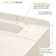 Linear 32-in L x 48-in W Single Threshold Alcove Shower Base Pan with Drain in Cameo