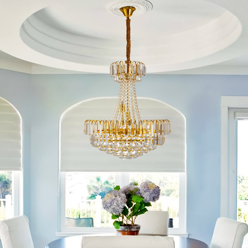 Chloras 8 - Light Champagne Gold Pendant