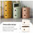 2 Tiers Round Storage Drawers  – Stackable Round Nightstand Drawers-1997776887