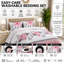 Microfiber Floral Duvet Cover Set-126066119