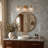 Ulah 3-Light Dimmable Hand-Blown Glass Vanity Light