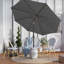 Parasol de marché d'extérieur 9 pi avec inclinaison et manivelle-1808866078
