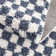 Reidsville Checkered Machine Woven Polyester Area Rug in Blue
