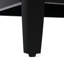 -inch Black Bathroom Vanity With Sink, Two-door Cabinet, Adjustable Foot Pads, Door Shelf Storage, And Drawer