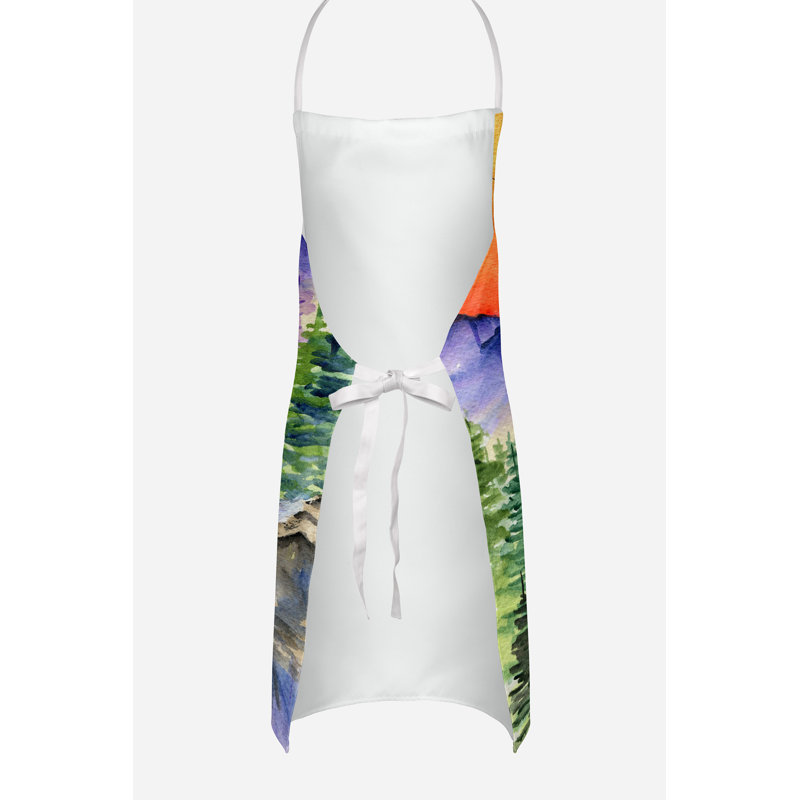 No Pattern Bib Apron